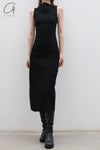 marc le bihan sleeveless dress 21964 E23 black